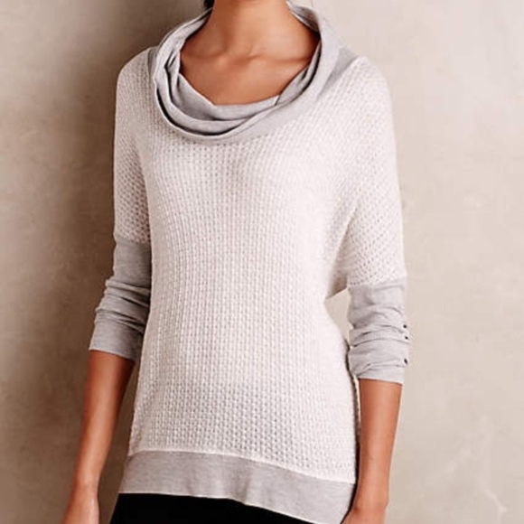 Anthropologie Sweaters - Anthropologie Saturday Sunday Cowl neck Sweater M